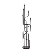 Moriarty Floor Lamp, Black Metal by NOIR