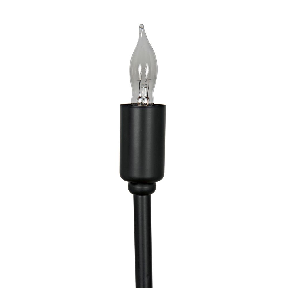 Moriarty Floor Lamp, Black Metal by NOIR
