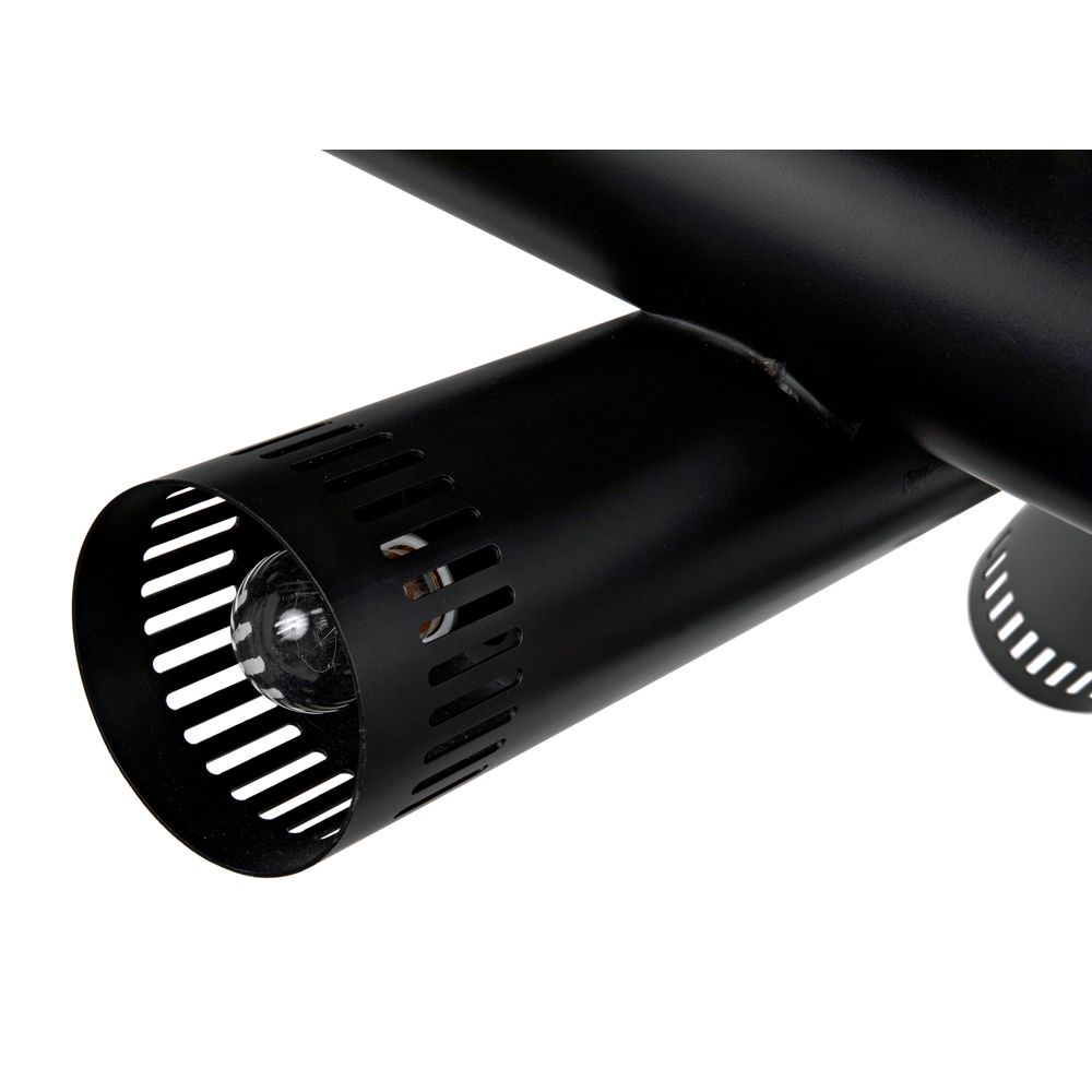 Javelin Chandelier, Black Steel by NOIR