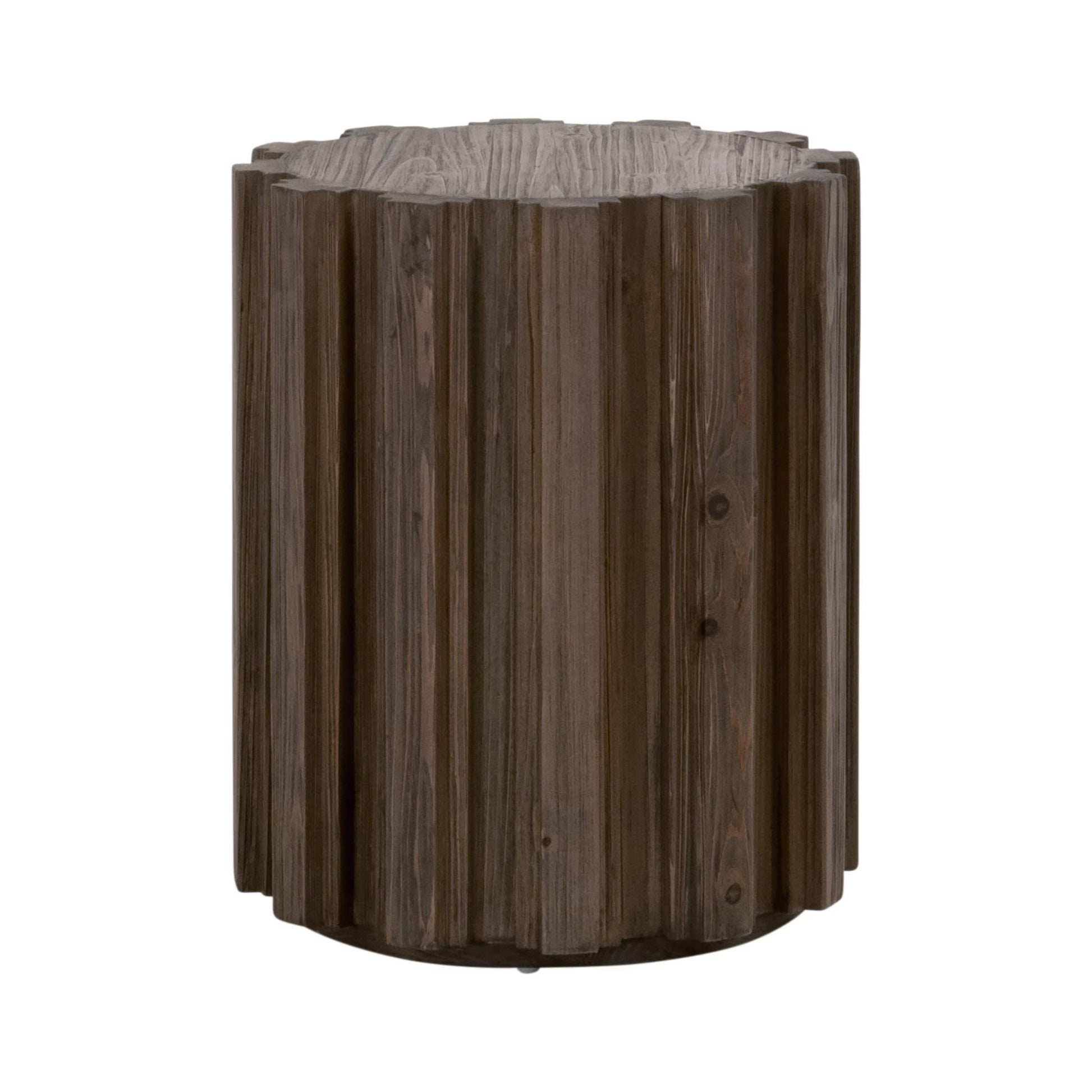 Roma Accent Table Drift Brown Pine by Essentials For Living