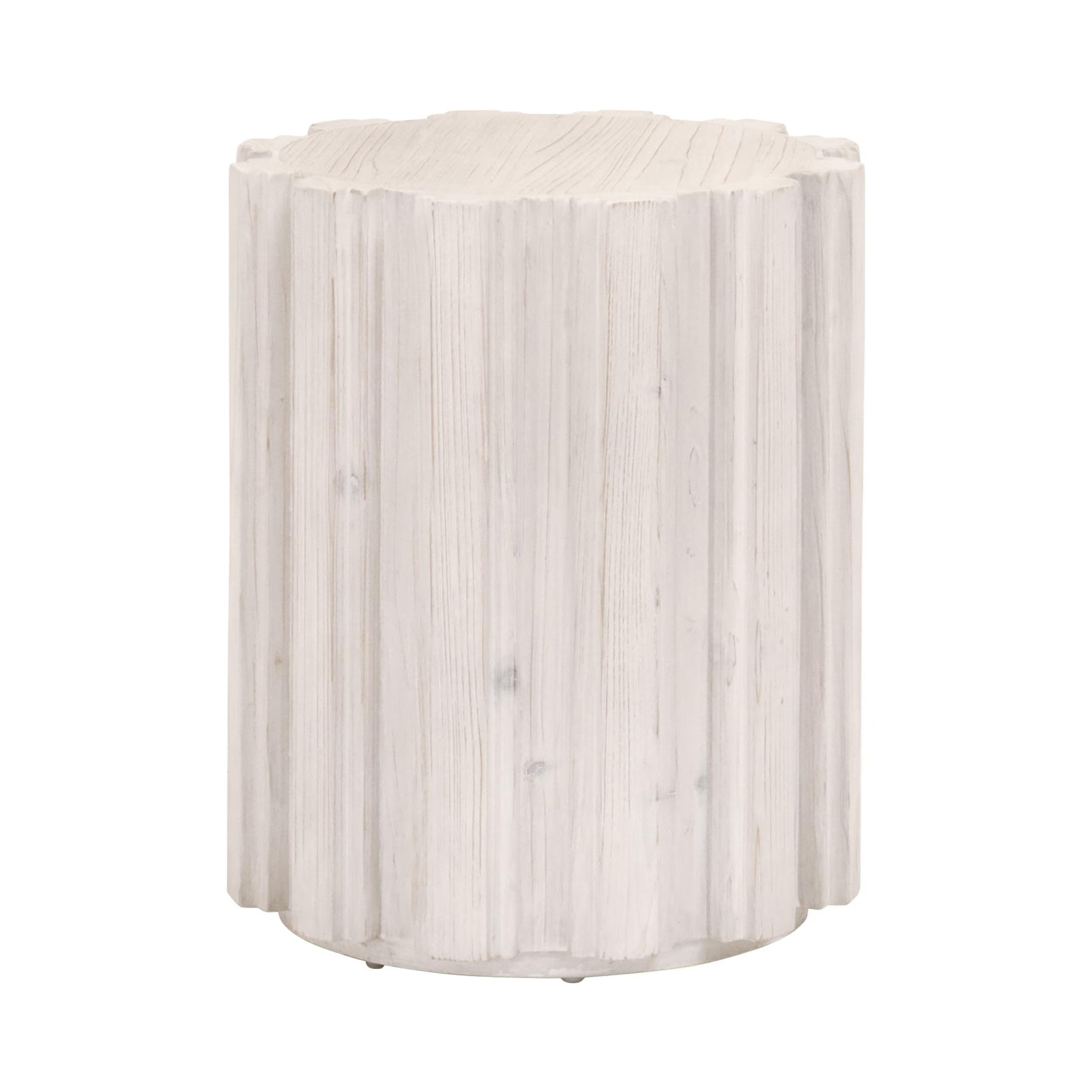 Roma Accent Table White Wash Pine by Essentials For Living