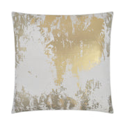 DV Kap Roxy Square Gold Pillow by DV KAP