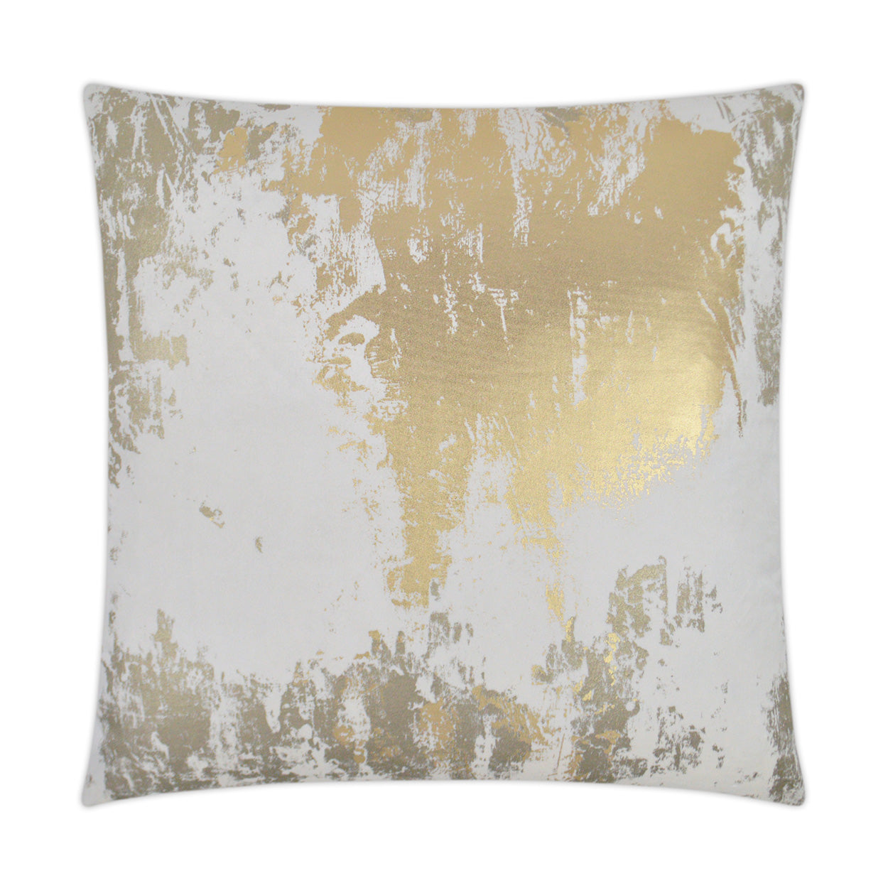 DV Kap Roxy Square Gold Pillow by DV KAP