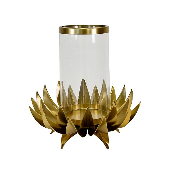 Sirius Palm Tree Hurricane – Antique Brass | Worlds Away by Worlds Away