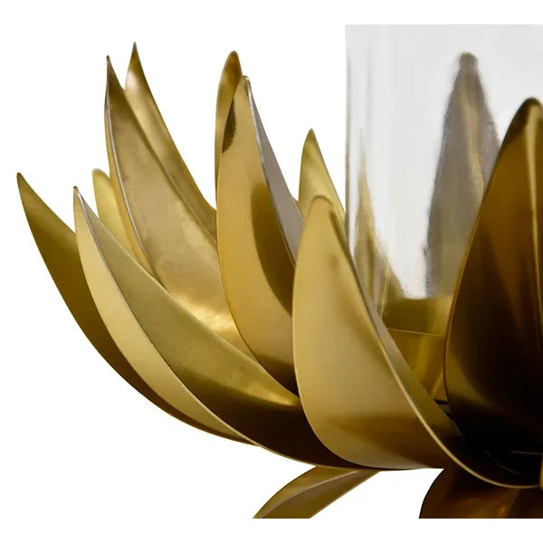 Sirius Palm Tree Hurricane – Antique Brass | Worlds Away by Worlds Away