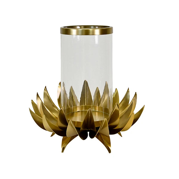 Sirius Palm Tree Hurricane – Antique Brass | Worlds Away by Worlds Away