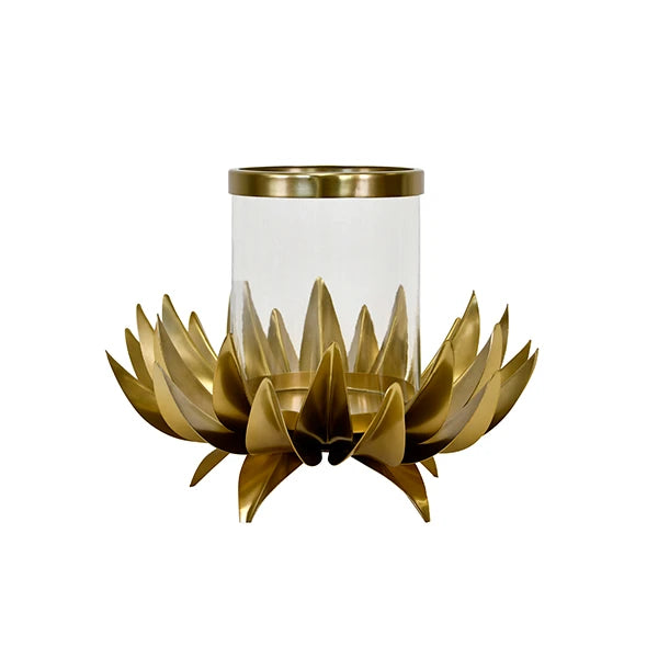 Sirius Palm Tree Hurricane – Antique Brass | Worlds Away by Worlds Away