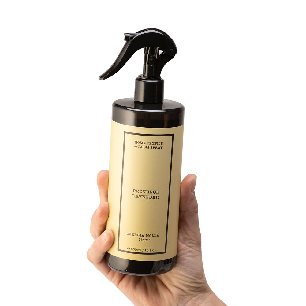 Cereria Molla Provence Lavender Home & Textile Spray – 16.9 fl oz by Cereria Molla