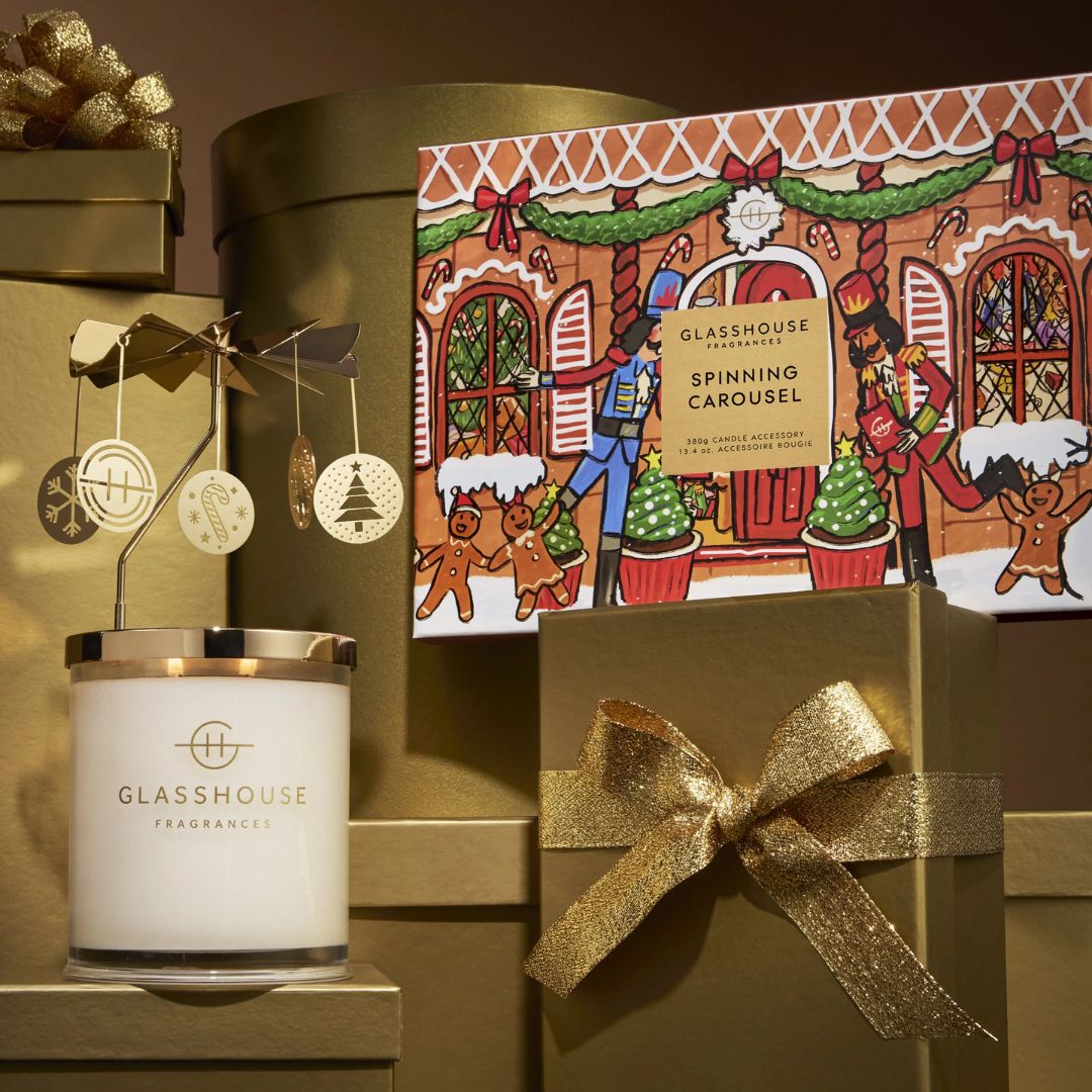 Christmas Spinning Carousel | Glasshouse Fragrances by Glasshouse Fragrances