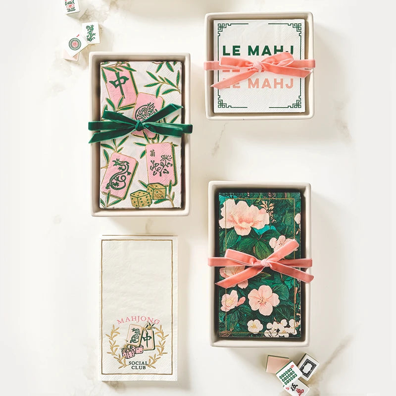 Mahjong Paper Guest Napkins
