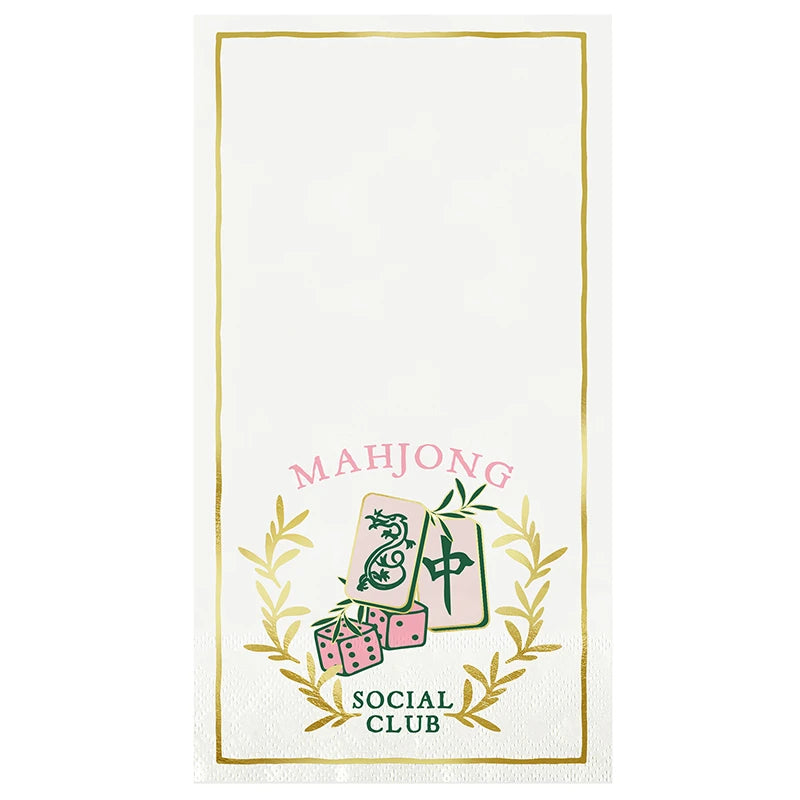 Mahjong Paper Guest Napkins