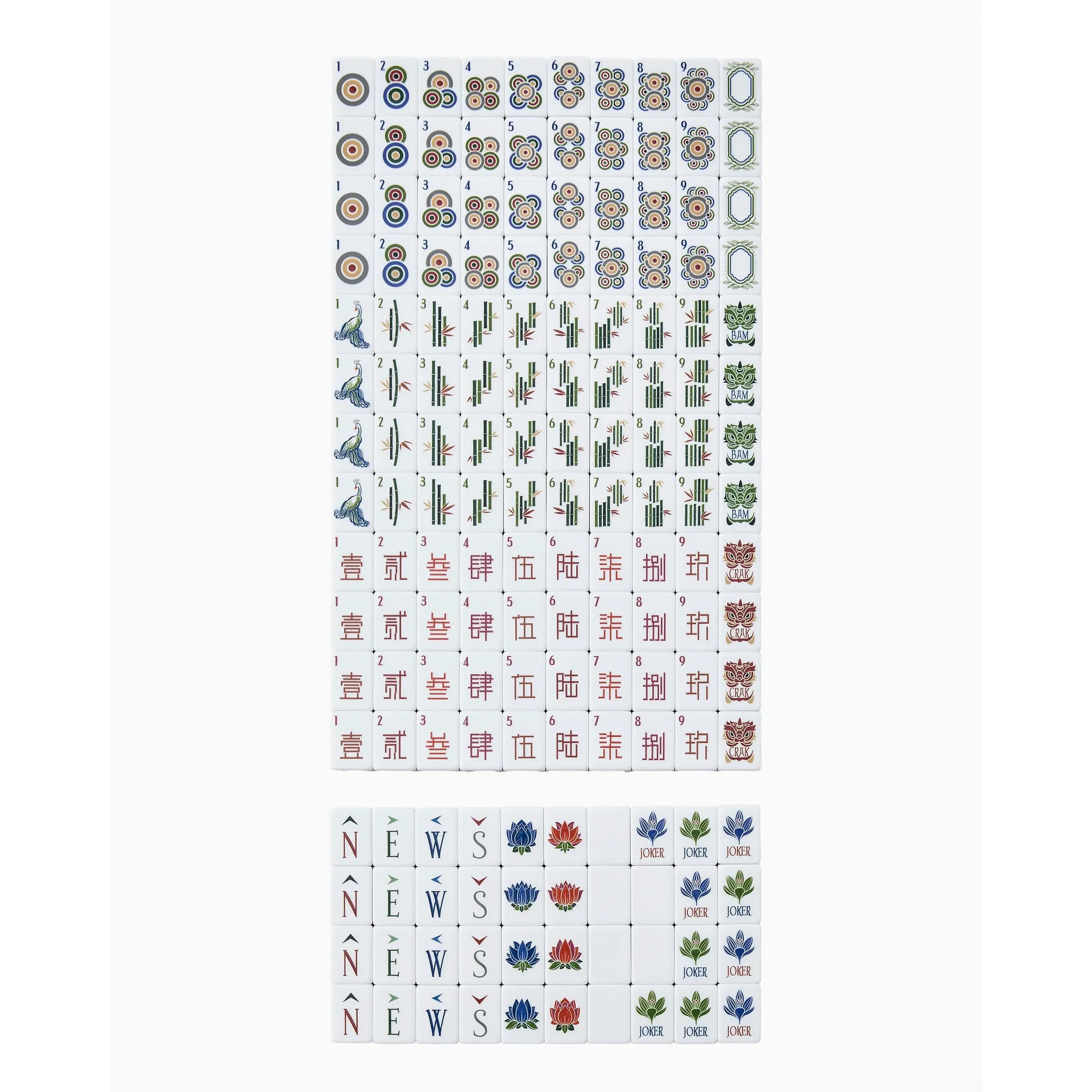 Heritage Mahjong Tiles | Oh My Mahjong by Oh My Mahjong