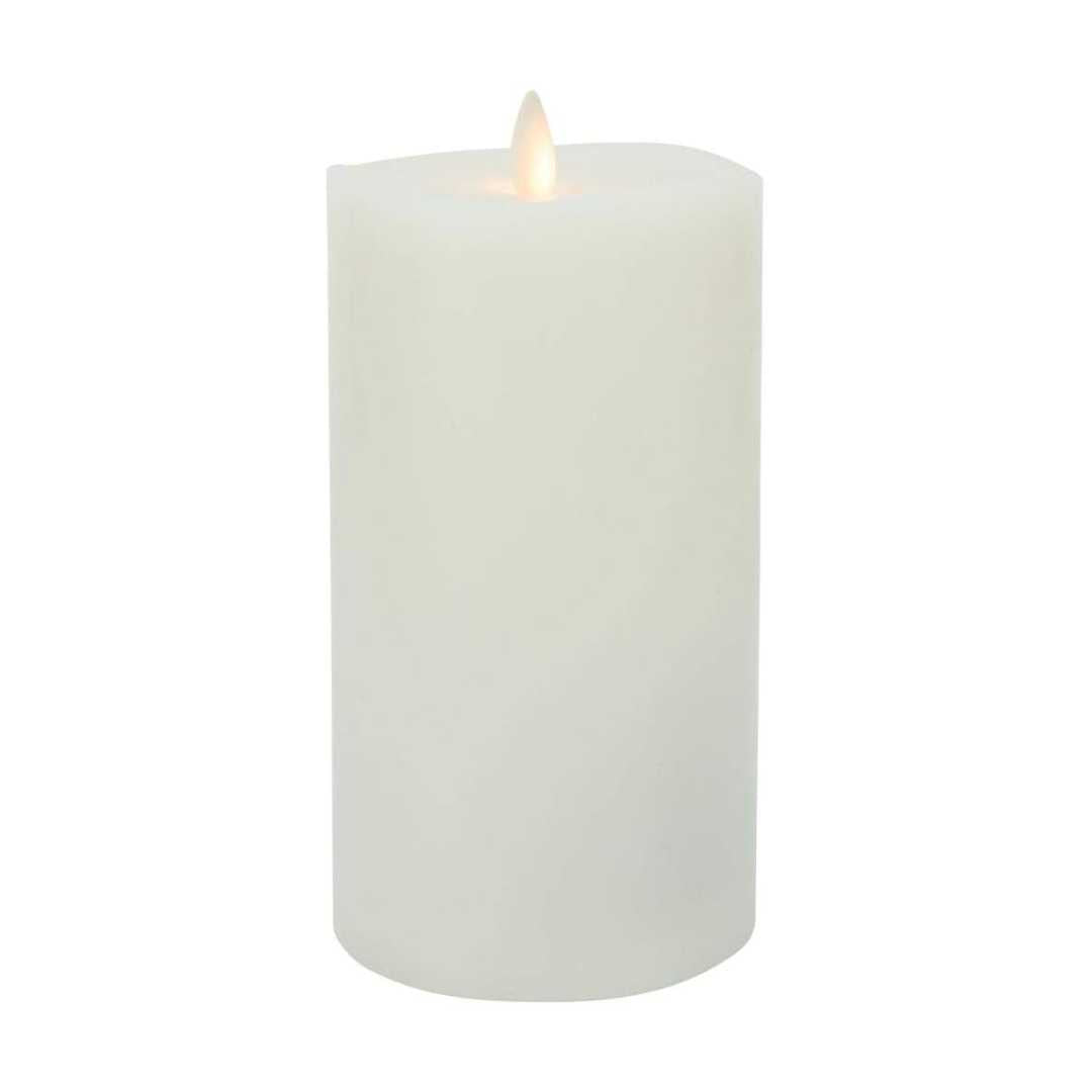 Lightli Moving Flame Indoor Pillar Candle 3.5" Wide by Napa Home & Garden