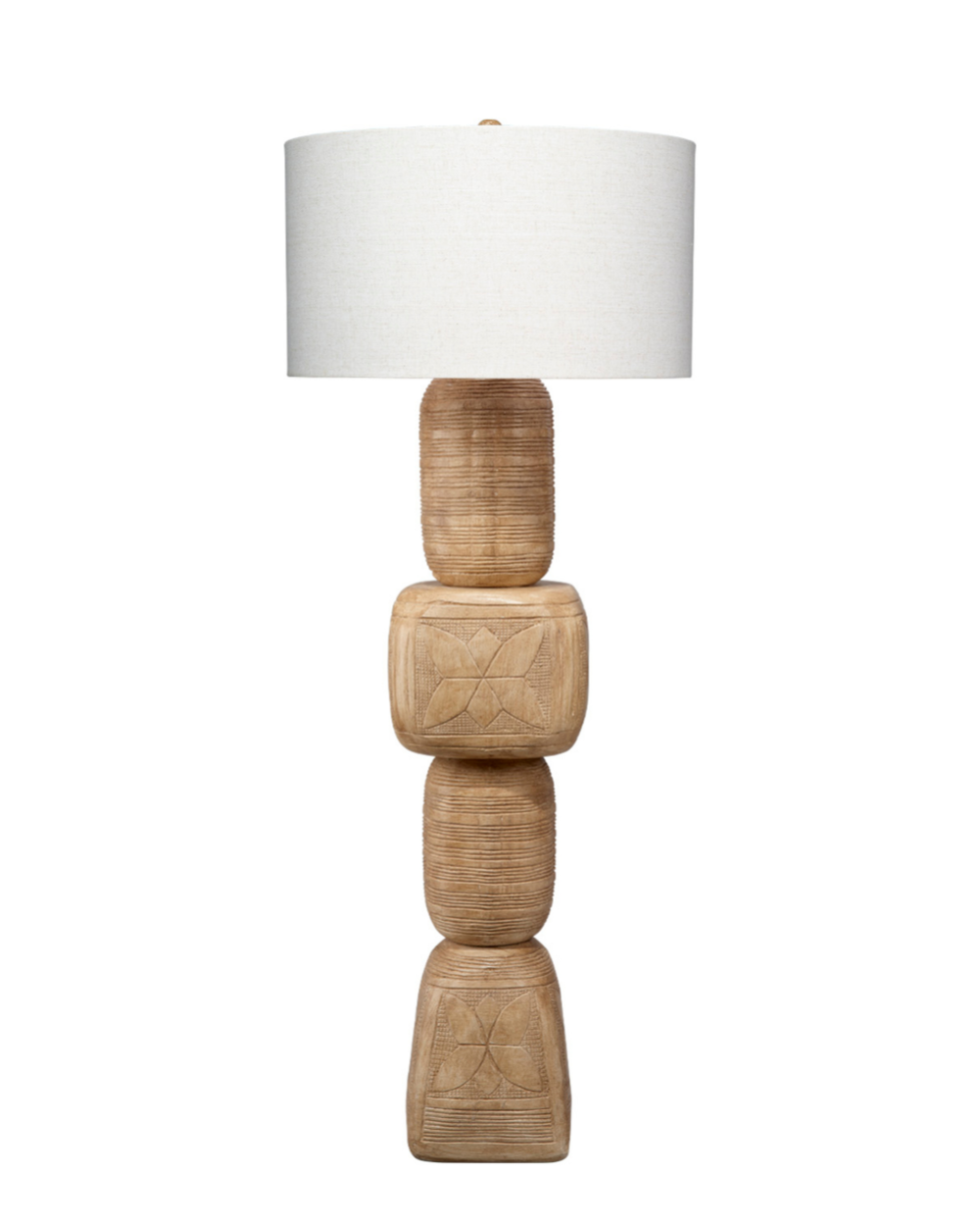 Totem Wood Floor Lamp