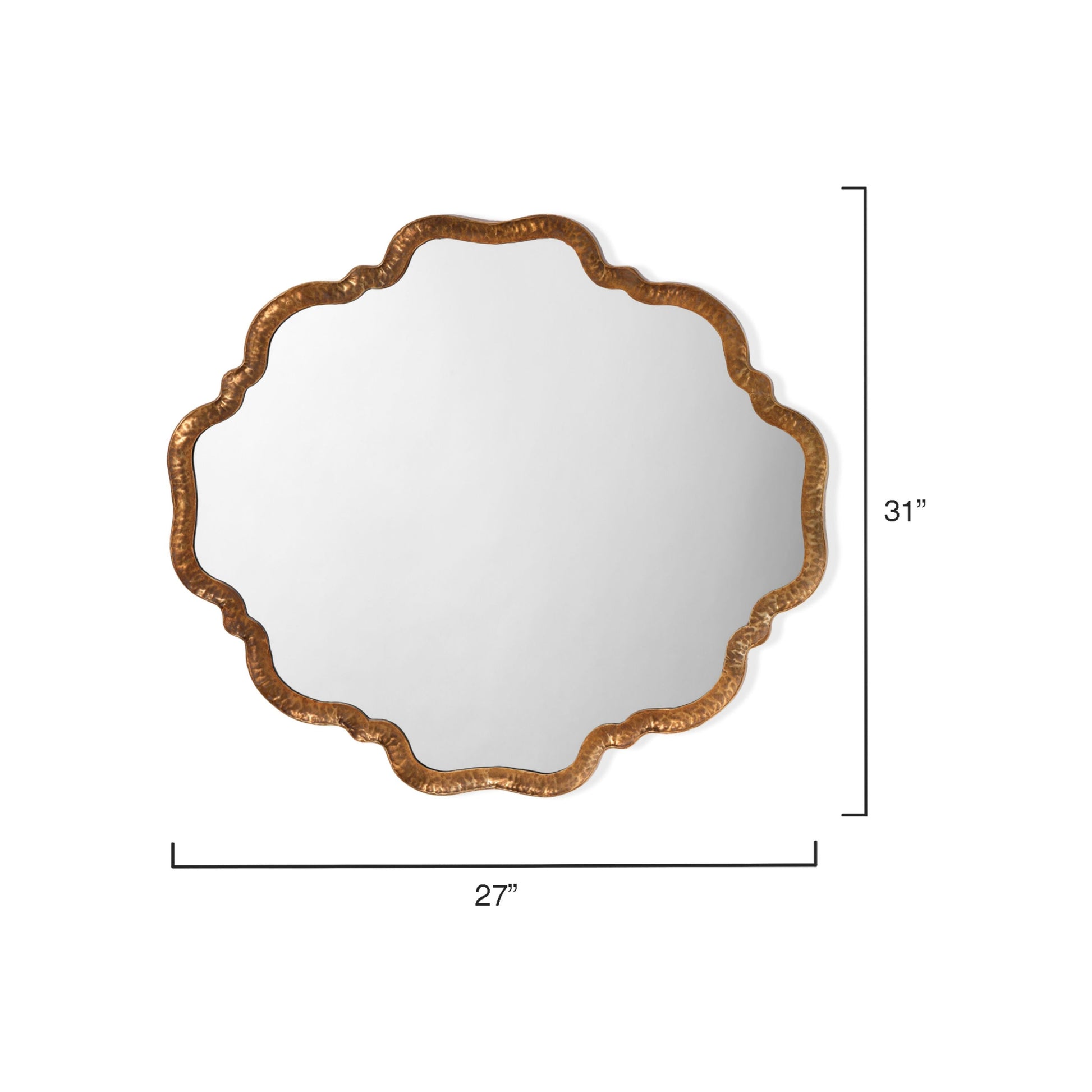 Elise Metal Wall Mirror by Jamie Young