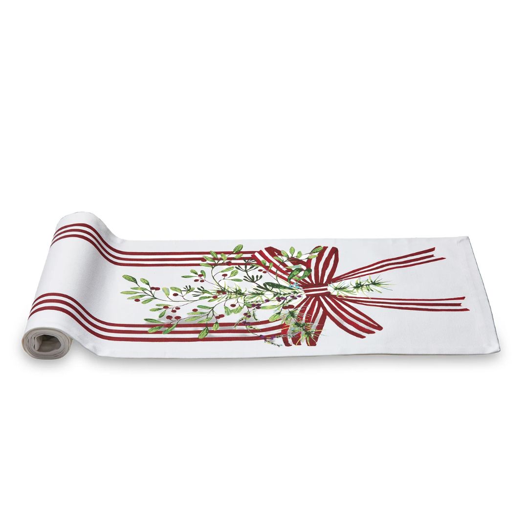 Winter Berries Table Runner, 90" | tag