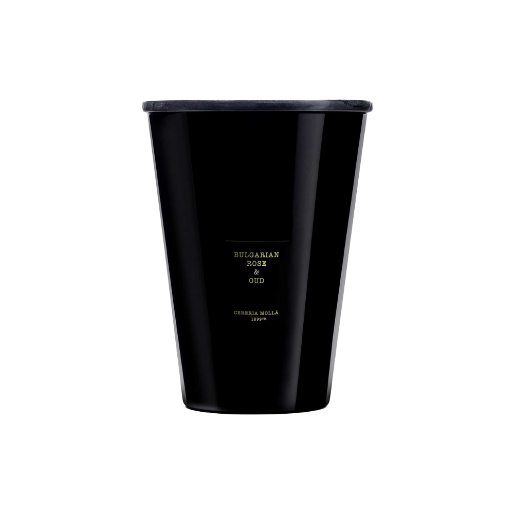 Cereria Molla Bulgarian Rose & Oud Black XXL Candle 7.7 lb by Cereria Molla