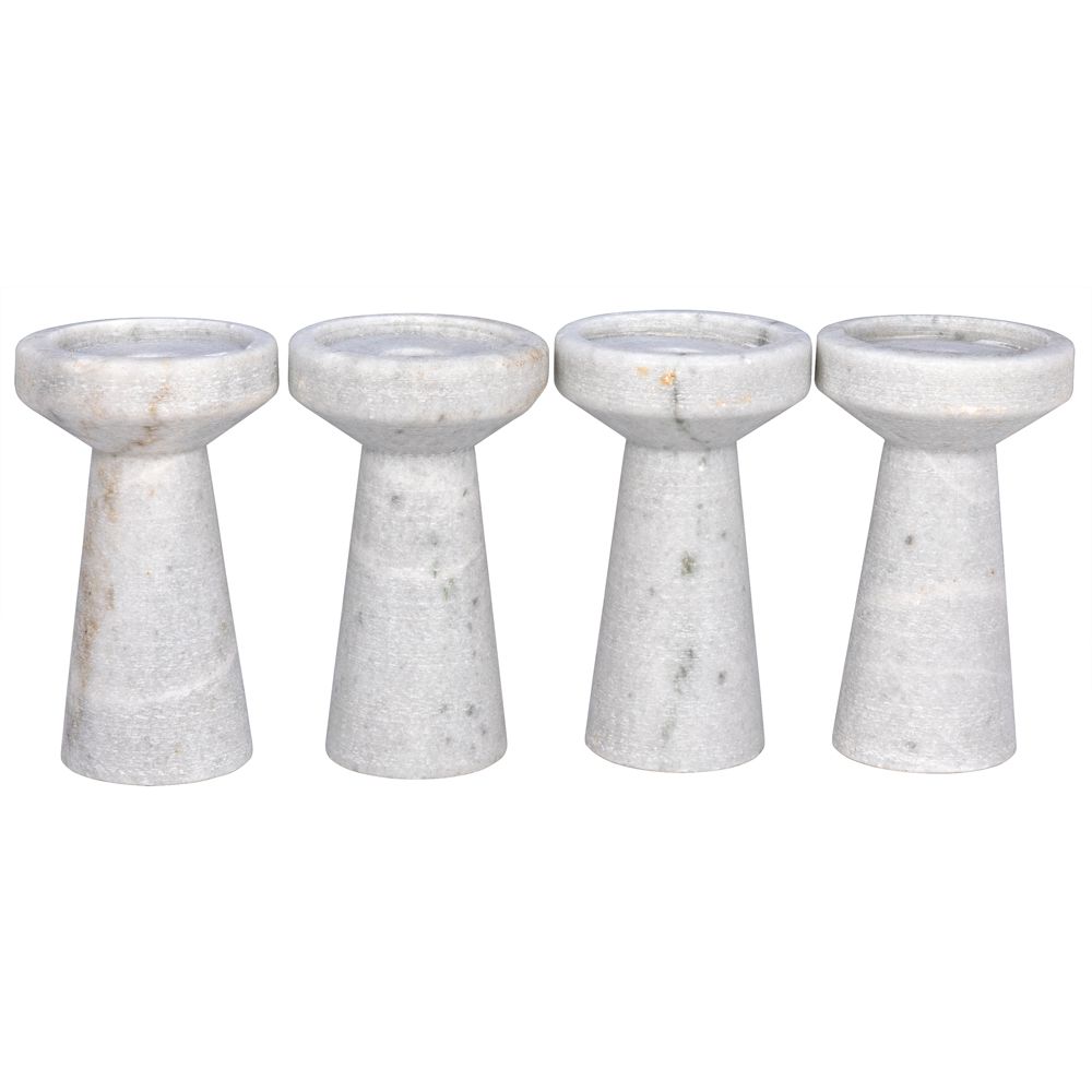 Aleka Decorative Candle Holder, Set of 4 by NOIR