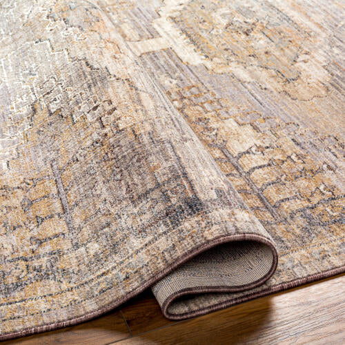 Aida Machine Woven Rug – Fringe Detail by Surya