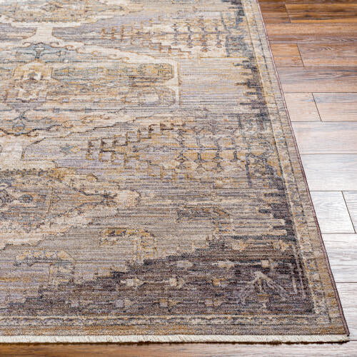 Aida Machine Woven Rug – Fringe Detail by Surya