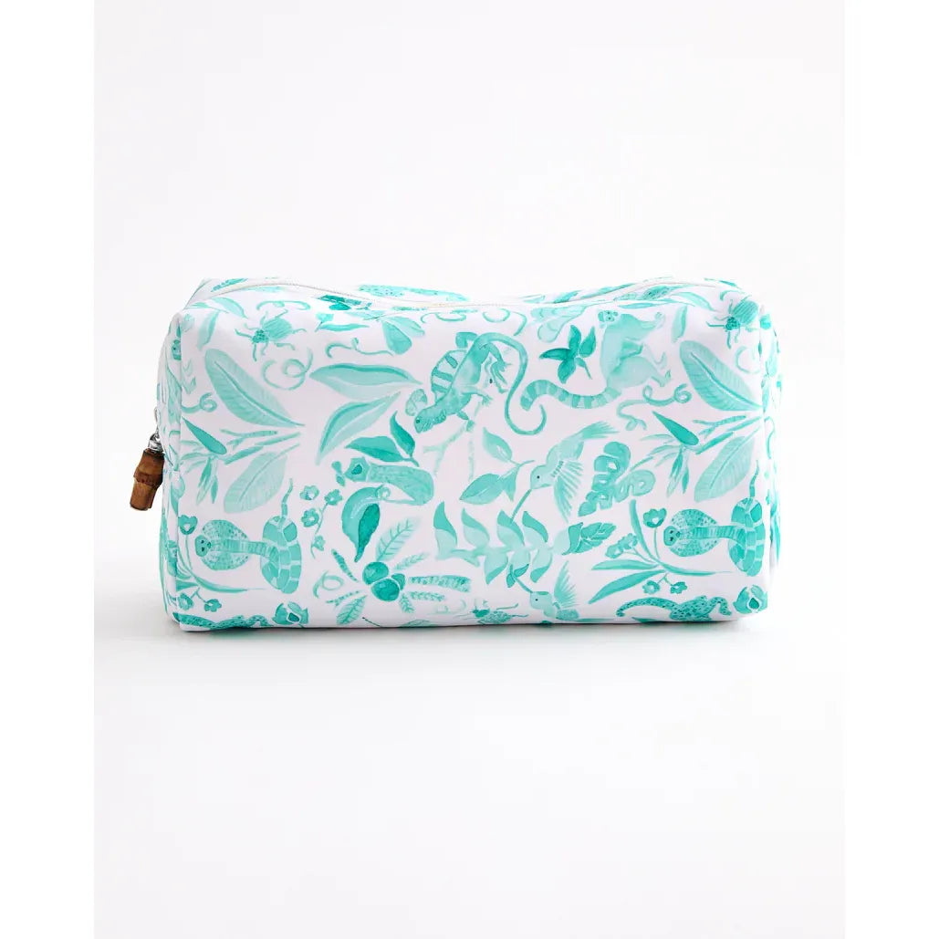 Amazon Green Tile Storage Bag – Turquoise Catherine Cartie Collab | Oh My Mahjong by Oh My Mahjong