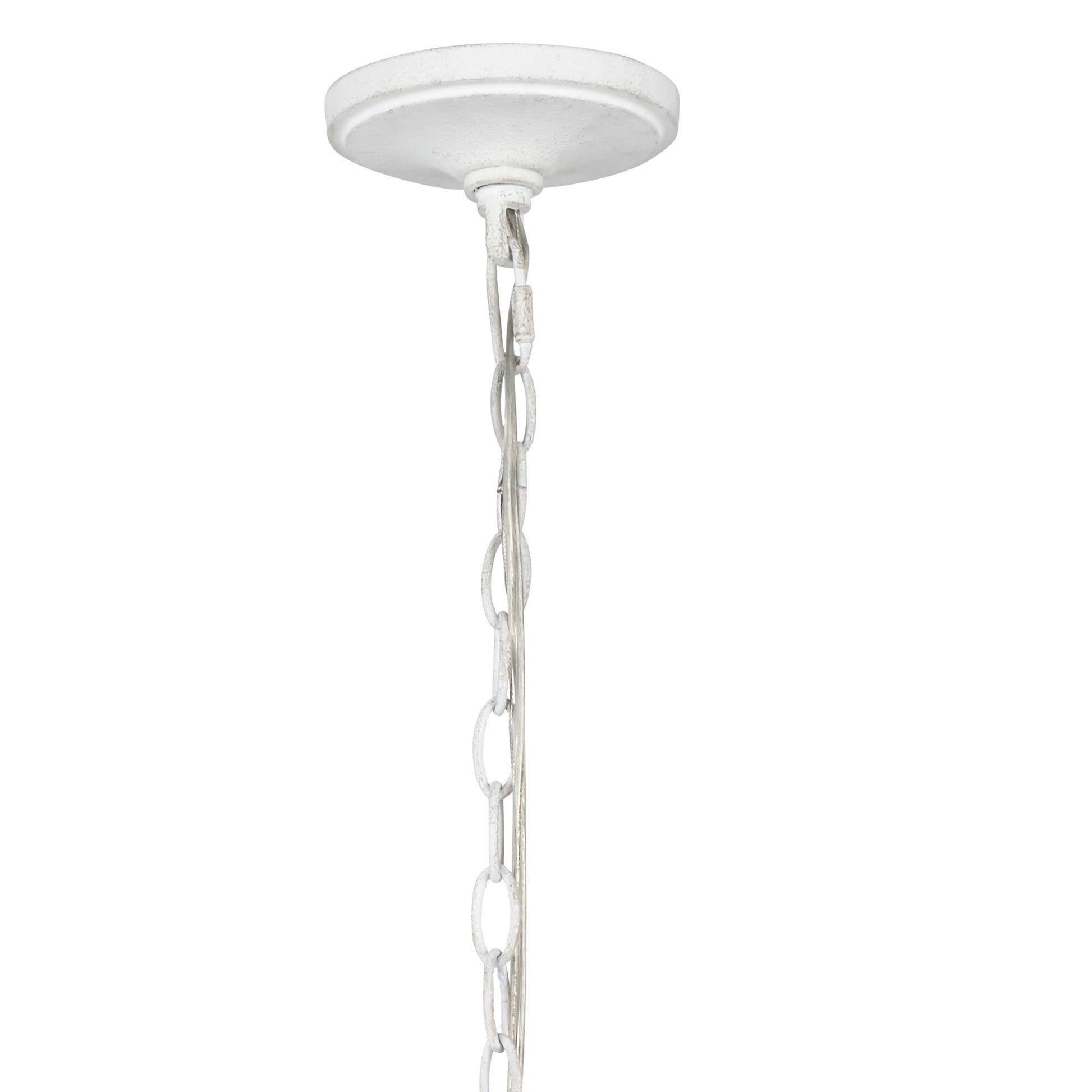 Arbor 4-Light Chandelier, Textured White Plaster