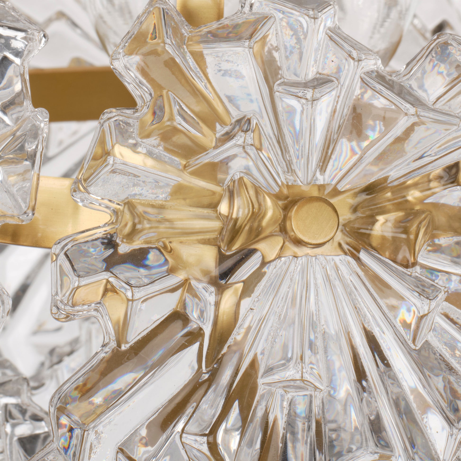 Orion 1-Light Pendant, Clear Molded Glass