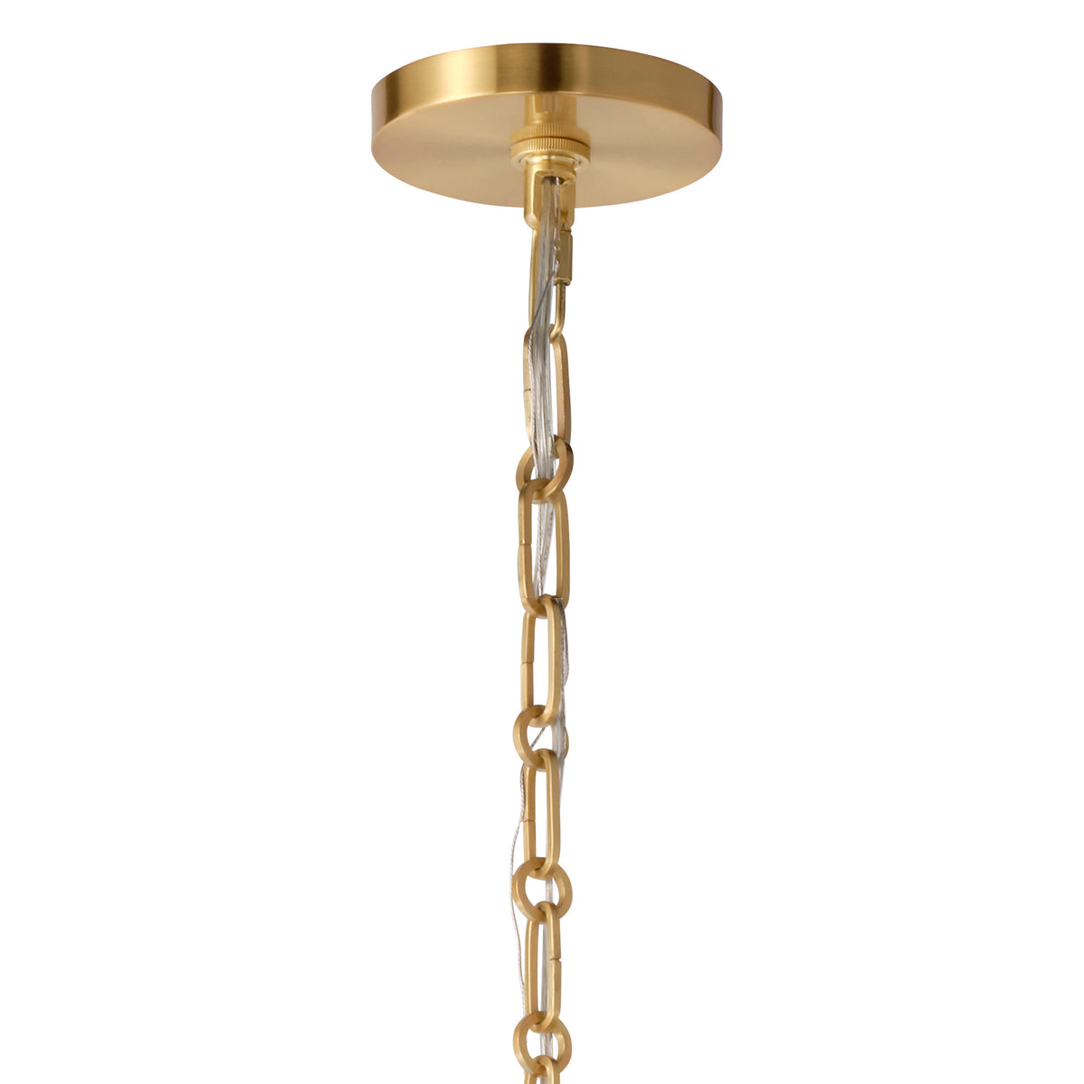 Orion 1-Light Pendant, Clear Molded Glass