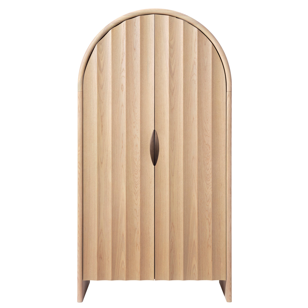Finley Fluted Arched Cabinet