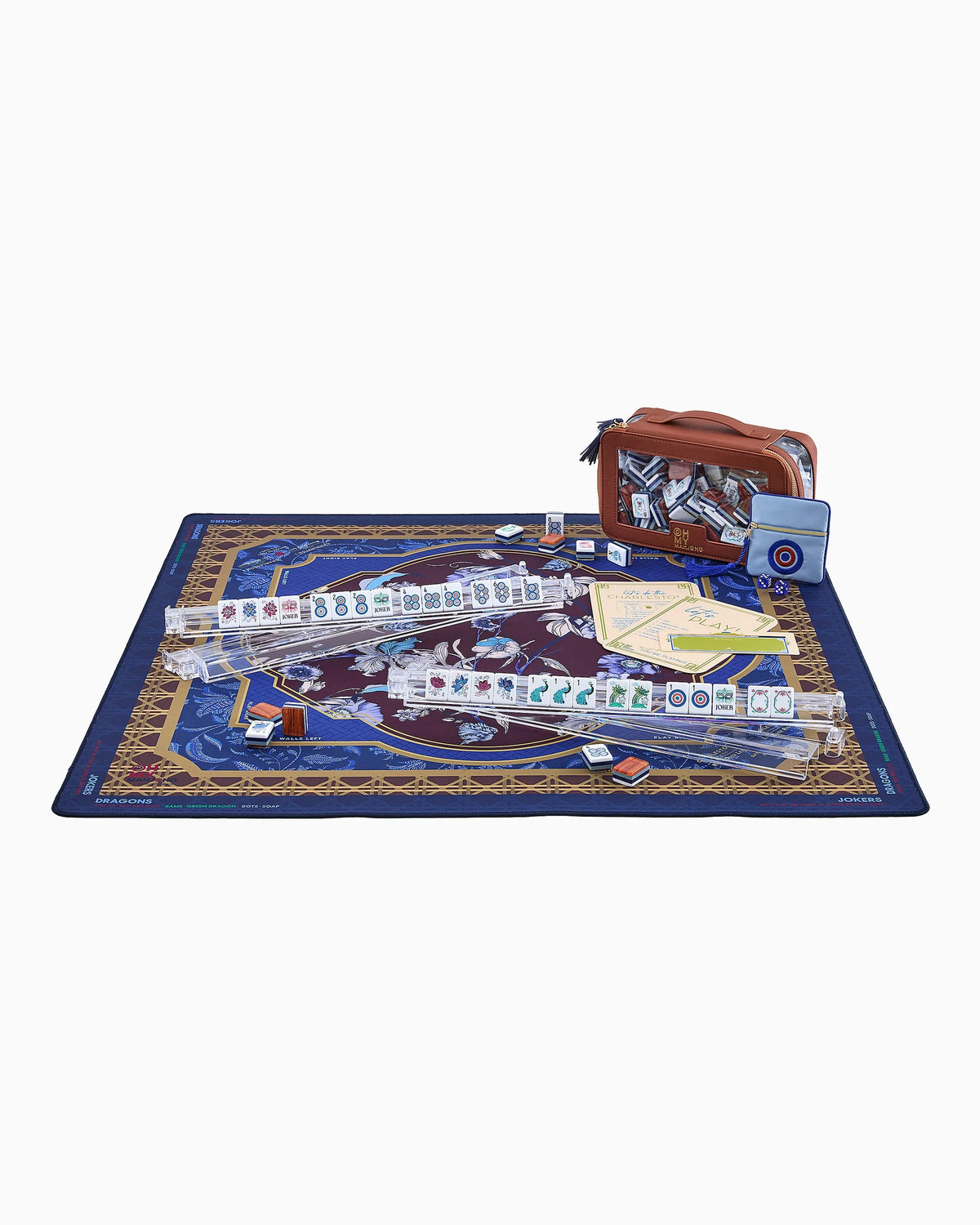 Hawthorne Mahjong Mat in Tube | Oh My Mahjong by Oh My Mahjong