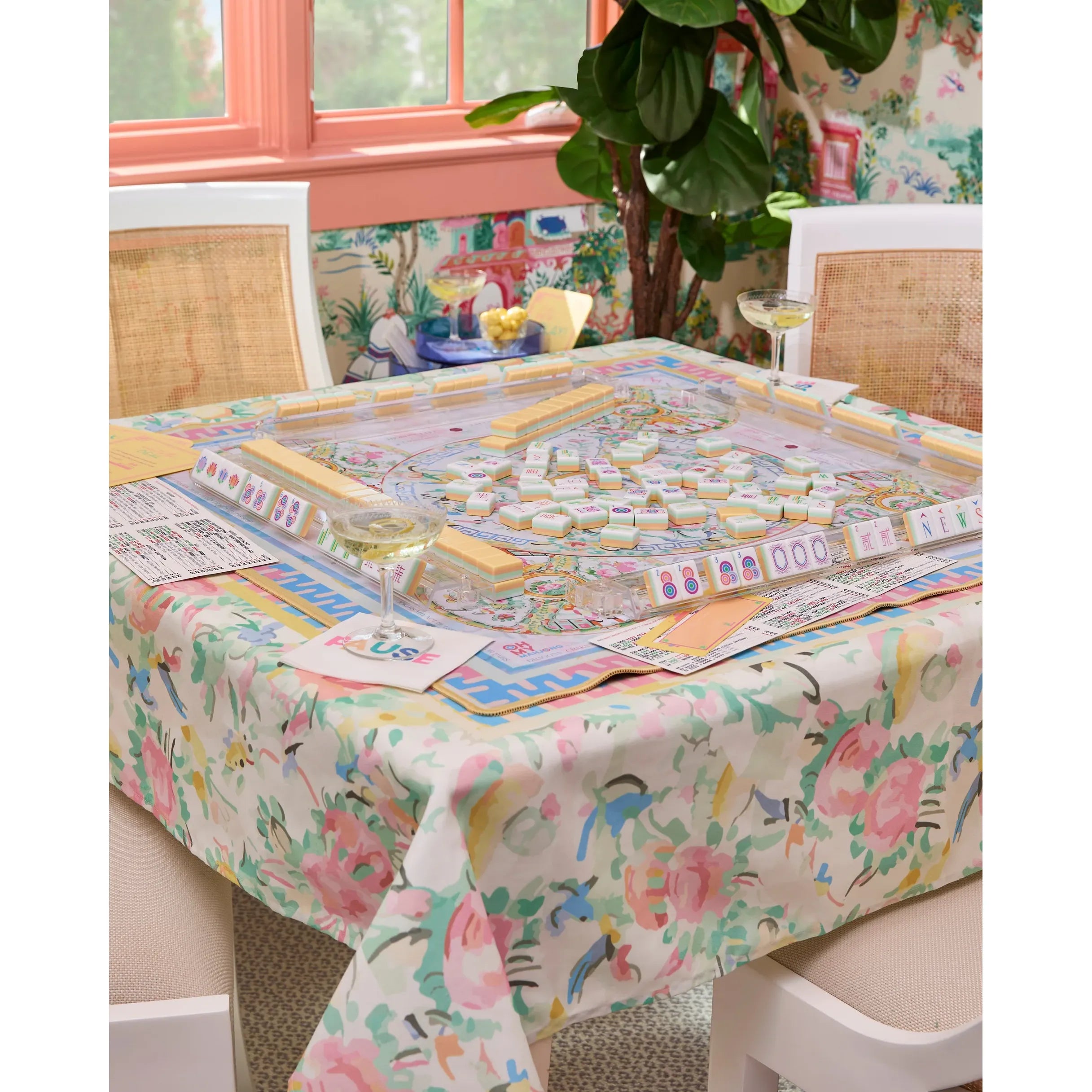 Imperial Mahjong Mat – 33" x 33" by Oh My Mahjong