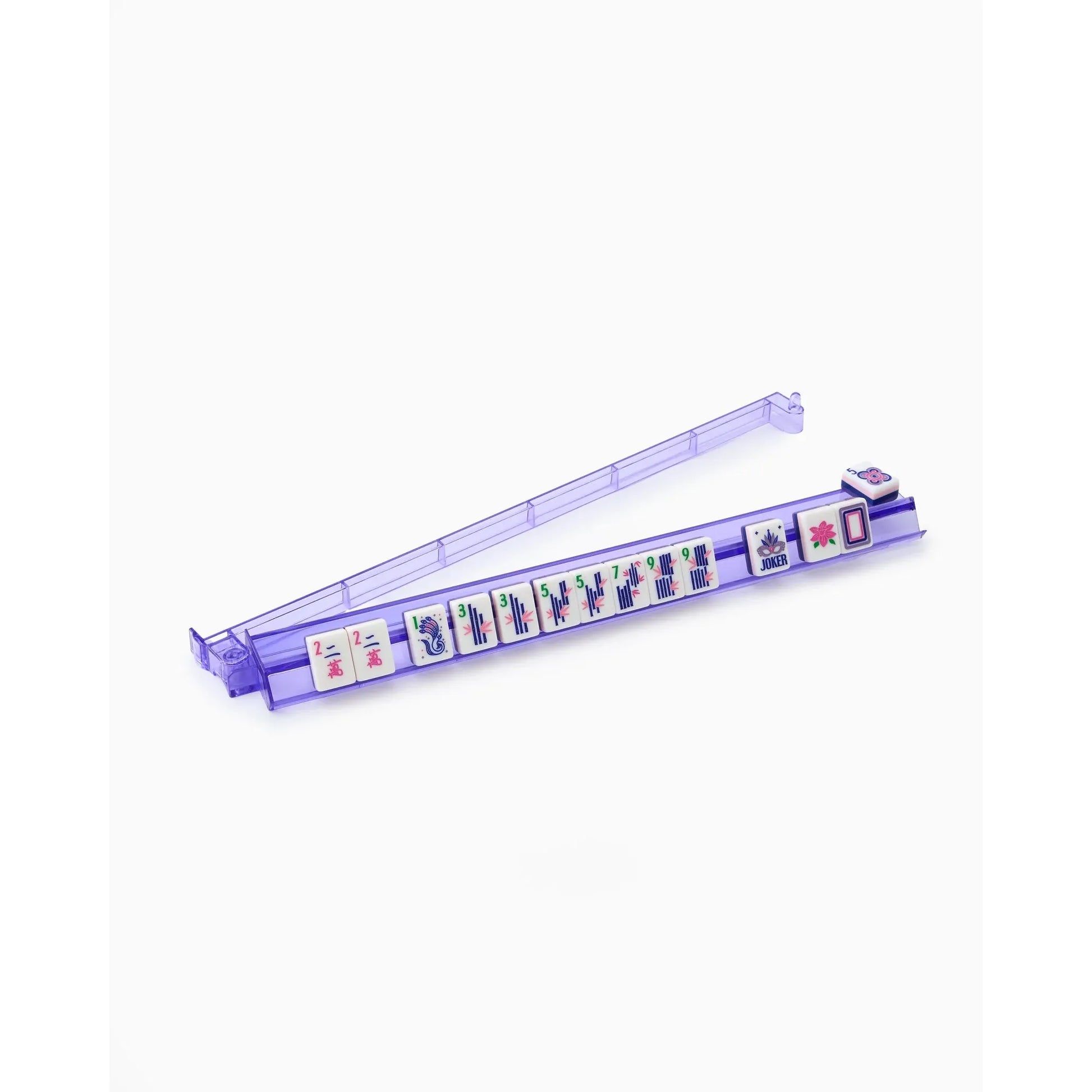 Lilac Mahjong Racks & Pushers – Set of 4 | Oh My Mahjong by Oh My Mahjong