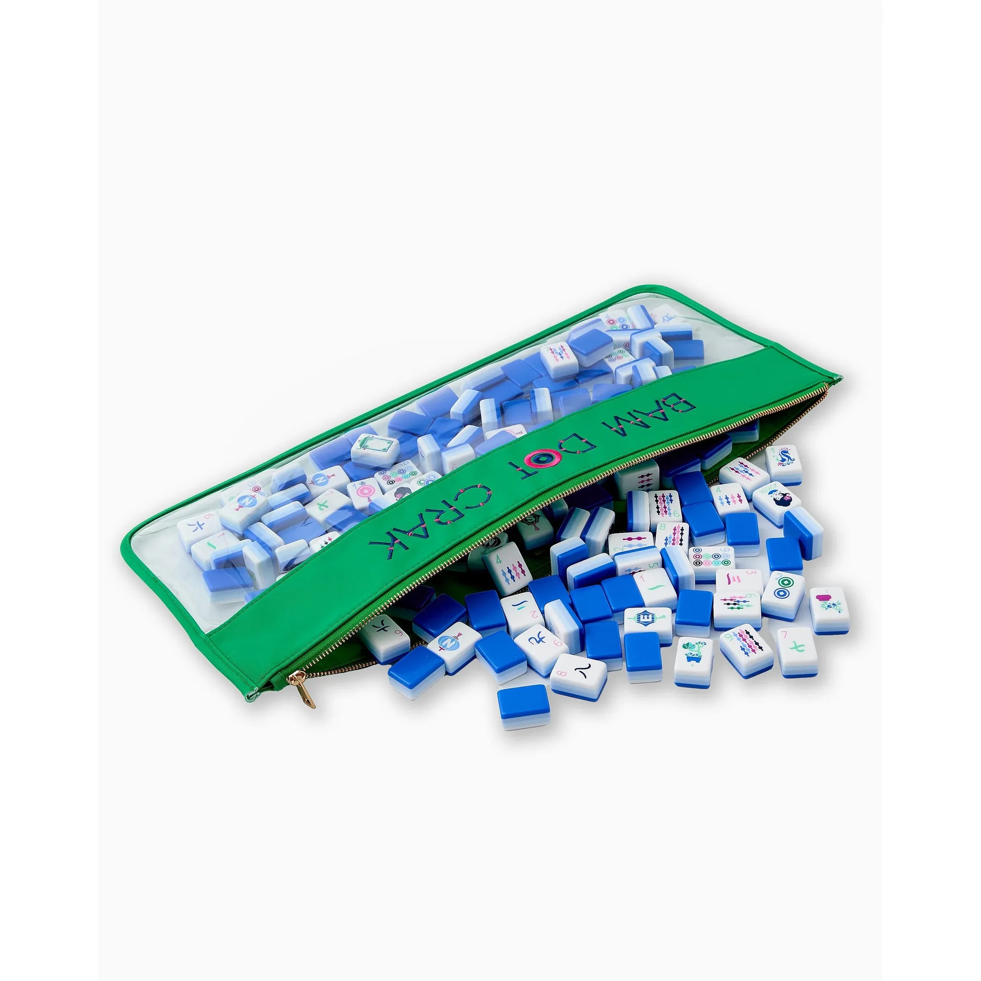 Lola Blue Ombre Mahjong Tiles – Shangri-La Collection by Oh My Mahjong
