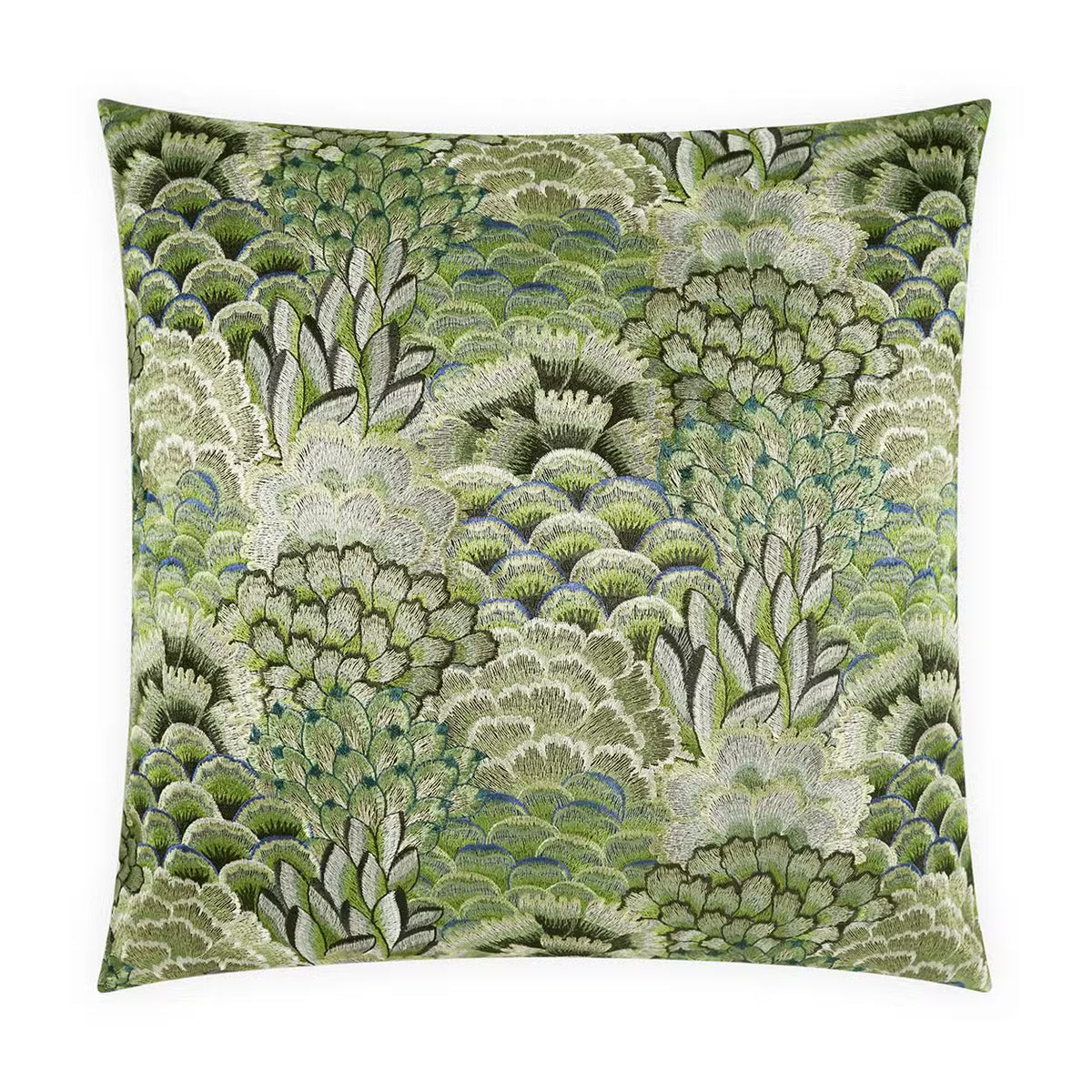 Milla Square Pillow, Clover, 24 x 24 | D.V. KAP Home by DV KAP Home