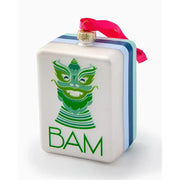 Mint Dragon Mahjong Ornament