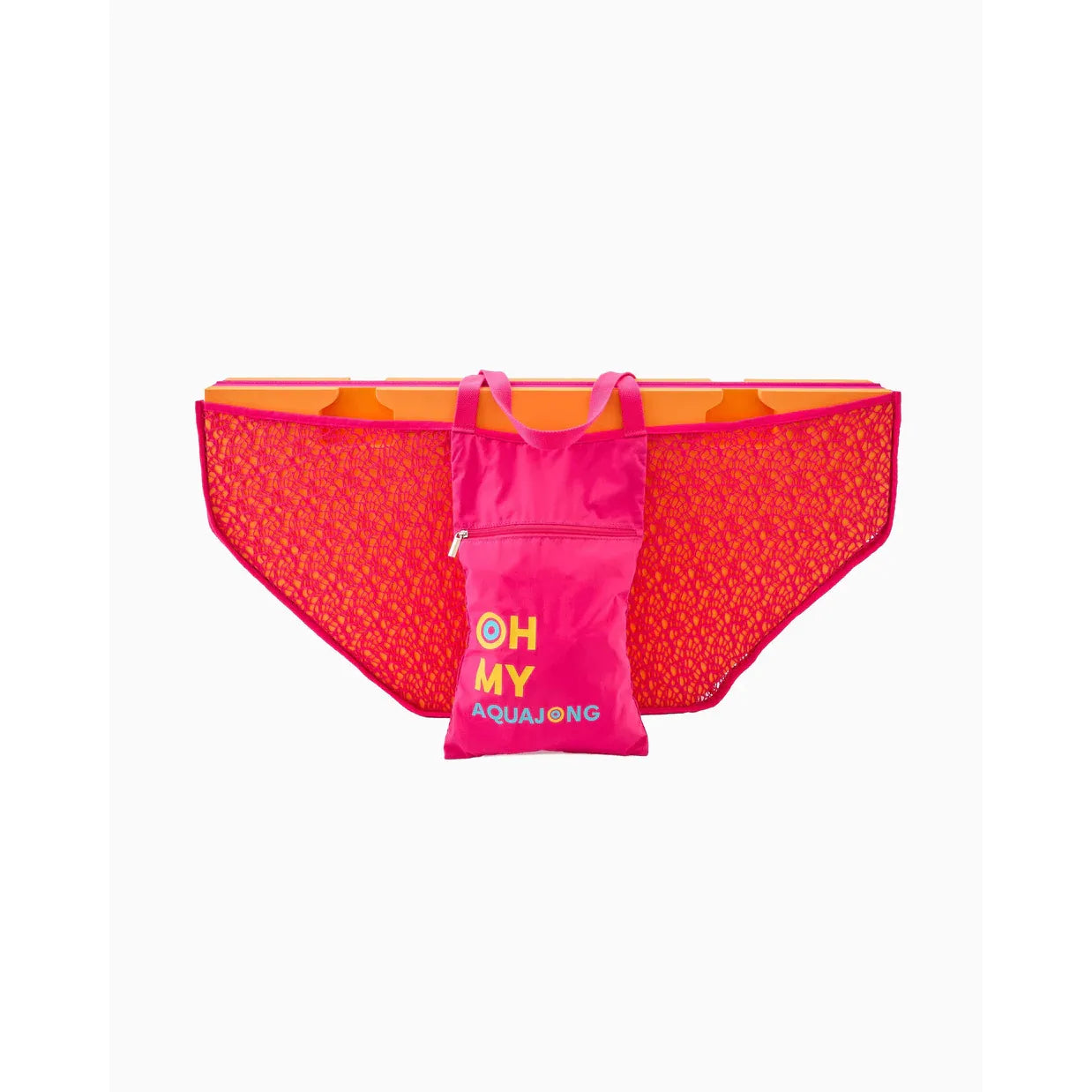 Aqua Jong Pool Mat – Pink by Oh My Mahjong