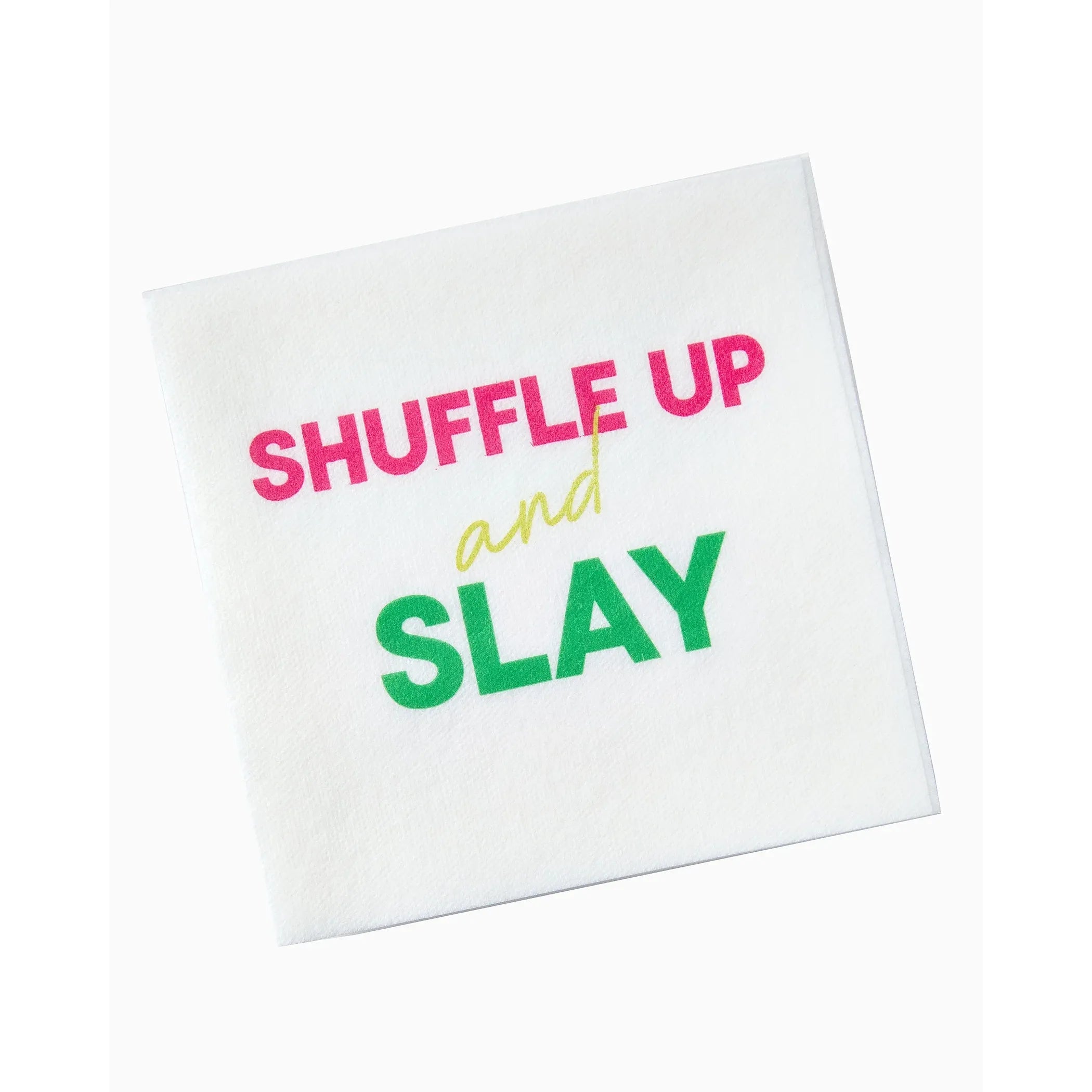 Mahjong Shuffle Up and Slay Napkins