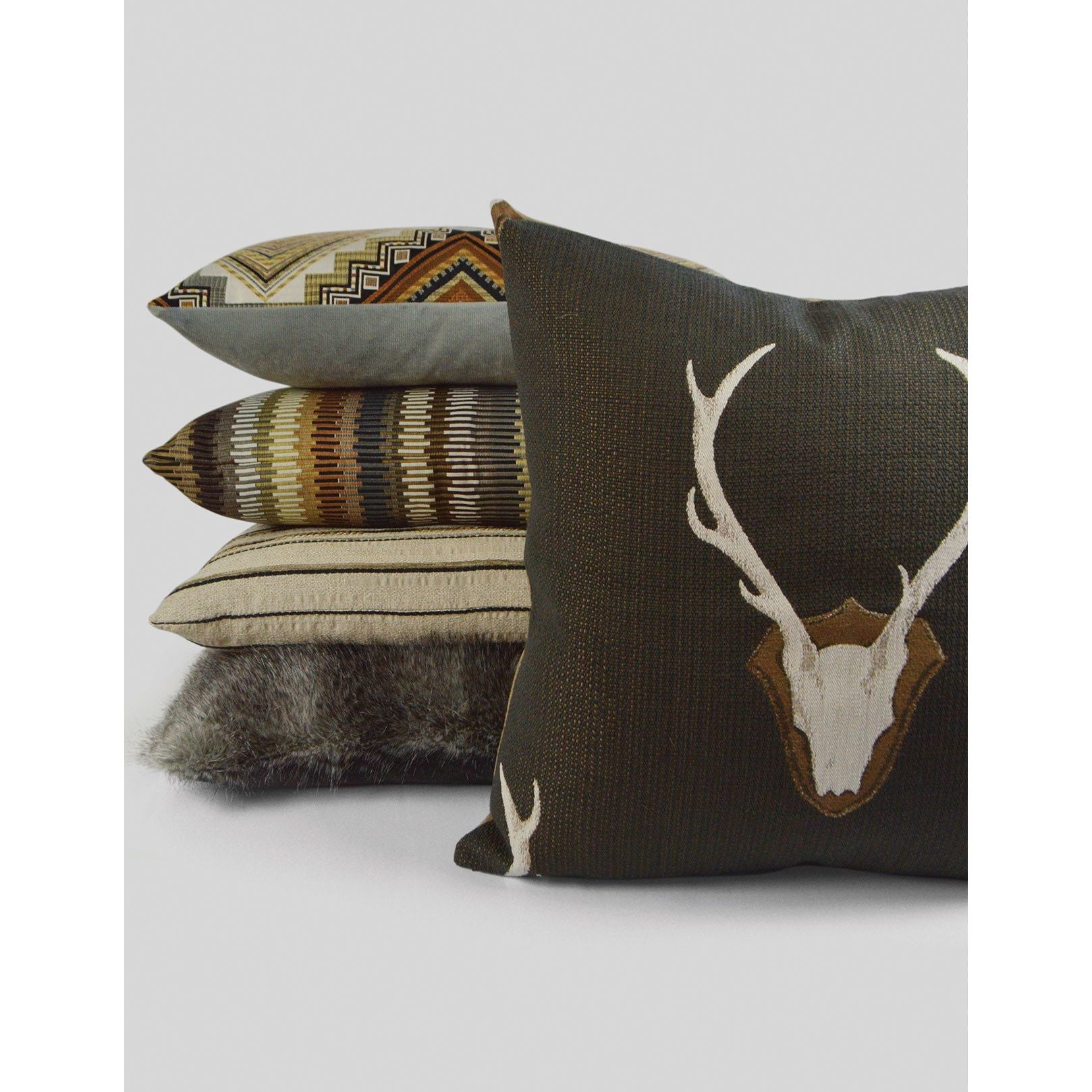 Uncle Buck Pillow - Grey by DV KAP