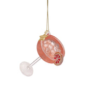 Ornament glass Paloma cocktail H4"